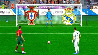 FIFA 23  PORTUGAL VS REAL MADRID I PENALTY SHOOTOUT I FINAL FIFA WORLD CUP QATAR 2022 I [upl. by Nameerf]