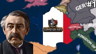 Liberté Egalité Fraternité  Hearts of Iron IV  Great War Redux Tarihsel Fransa 1 [upl. by Leola]