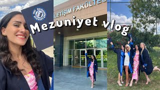 Marmara Üniversitesi 2024 Mezuniyet Vlogu 🎓  Hoşçakal Marmara Bu kızlar artık mezun 🥳 [upl. by Bev]