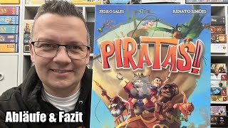 Piratas Gamelab einfaches aber interaktives Kartenspiel bzw Piratenspiel für Familien [upl. by Nitsir]