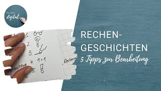 Rechengeschichten lösen  diese 5 Tipps helfen dir [upl. by Terina]