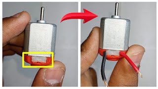 How To Repair Dc Motor At Home 💡 [upl. by Delsman]