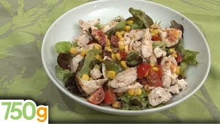 Salade de poulet  Chicken Salad  750 Grammes [upl. by Jaco673]