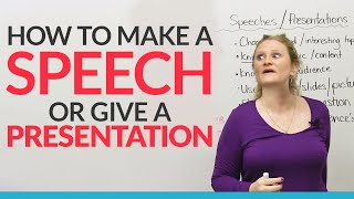 How to give the BEST speech or presentation in English [upl. by Aehsan]