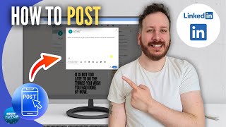 How To Post On Linkedin [upl. by Howlan]