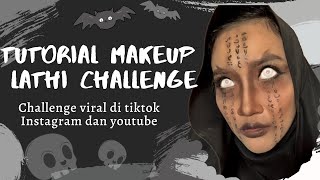 TUTORIAL TIKTOK LATHI CHALLENGE  LATHICHALLENGE  INSPIRED BY JHARNABHAGWANI [upl. by Ainesy]