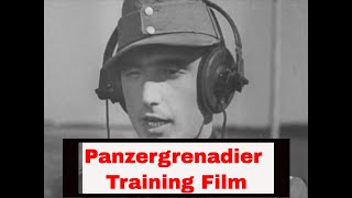 WWII GERMAN PANZERGRENADIER COMBAT TRAINING FILM 1944 SDKFZ 251 HALFTRACKS Part 2 XD94895 [upl. by Drannek]