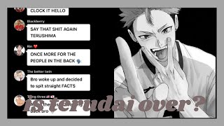 Terushima breaks up with daishou  keeping up with hq  haikyuu text  ball wo you  21 savage [upl. by Engedus344]