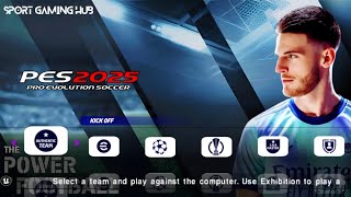 Pro Evolution Soccer 2025 eFootball PES PPSSPP [upl. by Guglielma]