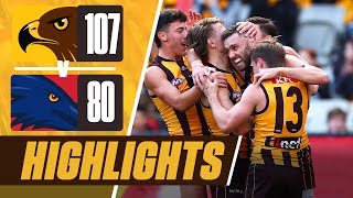 Hawthorn v Adelaide  Match Highlights  Round 12 2024 [upl. by Naryb]