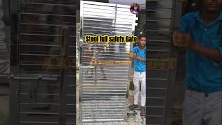 Stainless steel gate design  fabricator trending shorts [upl. by Birdie60]