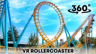 VR Roller Coaster 360 Extreme ride with Beautiful Views [upl. by Prent315]