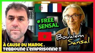 Boualem Sansal  La Prison sous ordre de Tebboune  À cause du Maroc  maroc algerie france [upl. by Noiram]