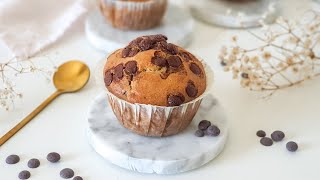 RECETTE MUFFINS AUX PEPITES DE CHOCOLAT SANS GLUTEN SANS LACTOSE [upl. by Delainey]