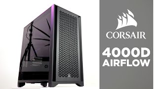 Clean and Collected  Corsair 4000D Airflow Review [upl. by Etnovad]