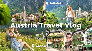 Austria Vlog  Exploring Hallstatt Gosau amp Abtenau [upl. by Nyrtak]