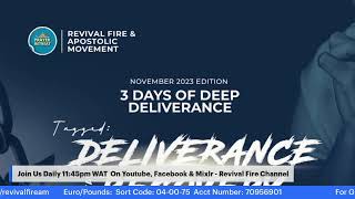 DELIVERANCE amp TOTAL RECOVERY 6  NOV DEEP DELIVERANCE  25112023  DAY 1155 [upl. by Leseil]