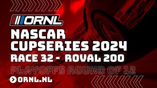 ORNL Cup Series 2024 Playoffs  Round Of 12  Charlotte Roval 200 [upl. by Henrieta]