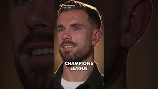 Jordan Henderson On Lifting Champions League Trophy 🏆 [upl. by Anabel]