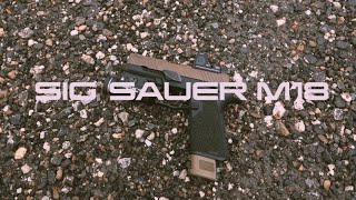 Sig Sauer M18 with upgrades [upl. by Auhsohey]