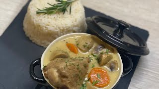 Recette expresse de blanquette de veau sans vin 🍷 réalisée au cookeo touch wifi en 20 minutes ♨️ [upl. by Janette]