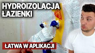 HYDROIZOLACJA ŁAZIENKI OD A DO Z  FOLIA W PŁYNIE SIKA  DOMINIKMALUJE [upl. by Yllac]