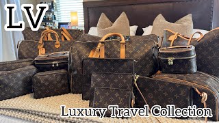 Louis Vuitton Travel Collection✨ Are luxury travel pieces worth it [upl. by Dunn]