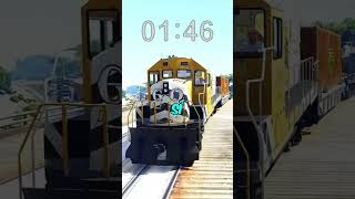 Cuanto tiempo tarda en pasar el tren en gta 5 [upl. by Ylro]