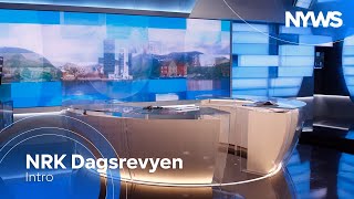 NRK 1NRK Nyheter Dagsrevyen  New Shorter Intro June 2022 [upl. by Anifesoj583]