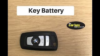 Key Battery BMW HOW TO Change [upl. by Aryamo85]