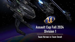 UT2004 Fall 2024 Assault Cup  Div 1  Team Vernon vs Team Small [upl. by Hakilam]