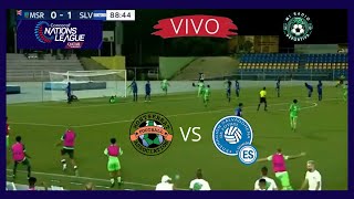 EN VIVO  MONTSERRAT VS EL SALVADOR  Nations League 2024 [upl. by Heywood]