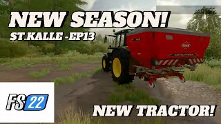 NEW SEASON NEW MACHINERY EP 13 STKALLE FS22 FARMING SIMULATOR 22 fs22 farming fsgameplay [upl. by Aphrodite388]