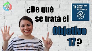 ¿De qué se trata el Objetivo 17 Alianzas  Objetivos Desarrollo Sostenible [upl. by Suitangi845]