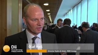 Dii Conference Olaf Heil Director Hydro amp Solar RWE Innogy German [upl. by Avner765]