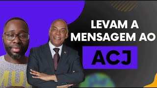 LEVAM A MENSAGEM AO ADALBERTO COSTA JÃšNIOR  PRESIDENTE DA UNITA [upl. by Eiramanitsirhc771]