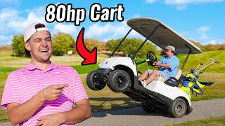 Motor Swapped Golf Cart Reckless Golfing 5 [upl. by Lesna]