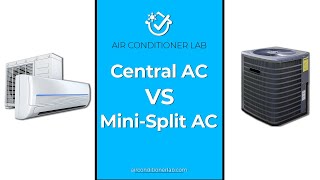 Mini Split Vs Central AC  Which One Should You Choose [upl. by Baptist]