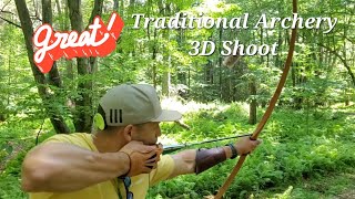 3D Trad Archery action on the second half of the Safari course [upl. by Arondel]