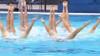 Nuoto Sincronizzato  Campionati Mondiali Junior Budapest 2018  Combinato Italia [upl. by Alletniuq986]