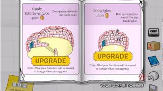 super truco para club penguin  para comprar el igloo de dulce [upl. by Idnahr]