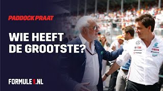 Paddockpraat Update Wie heeft de grootste [upl. by Atnomed]