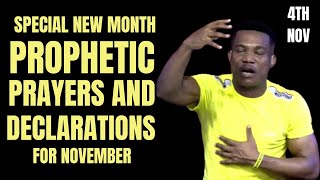 SPECIAL NEW MONTH PROPHETIC PRAYERS AND DECLARATIONS WITH PASTOR JERRY EZE LIVE TODAY 4TH NOVEMBER [upl. by Phineas]