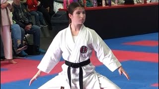 GKR Karate Kata Seiunchin R26 Regionals [upl. by Richmound]