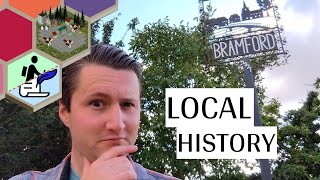 Exploring the local HISTORY of BRAMFORD Suffolk England [upl. by Yonina]