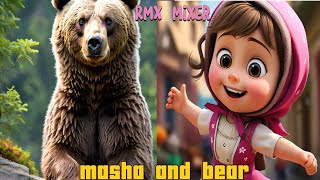 masha cooks a pizza for children  learn how to make pizza 🍕  masha and bear  masha wale cartoon [upl. by Nylacaj]