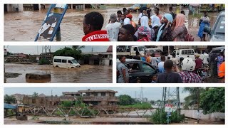 Perennial FLOODING around kumasi airport roundabout [upl. by Silvers323]