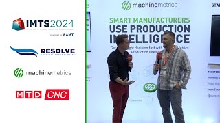 Resolve Surgical MTDCNC Interview at IMTS 2024  MachineMetrics [upl. by Goldenberg693]