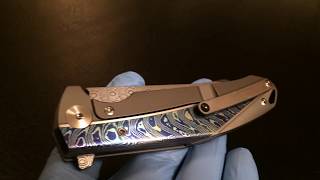 Reate Knives K1 Mokuti Damasteel Damascus Quick View [upl. by Necyrb730]