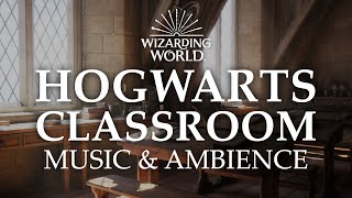 Hogwarts Classroom  Harry Potter Music amp Ambience  5 Scenes for Studying Focusing amp Sleep [upl. by Obrien]